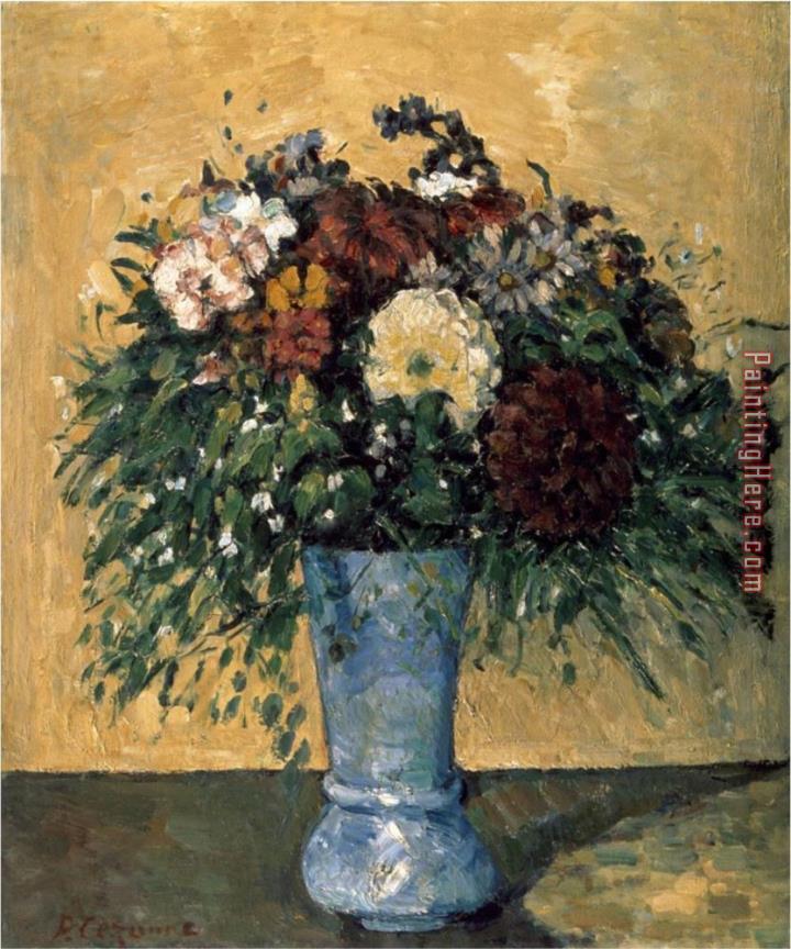Paul Cezanne Bouquet of Flowers in a Vase